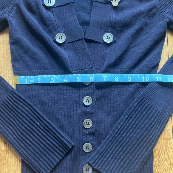 Karen Millen England Button-Up Cardigan Size 1 - Picture 4 of 7